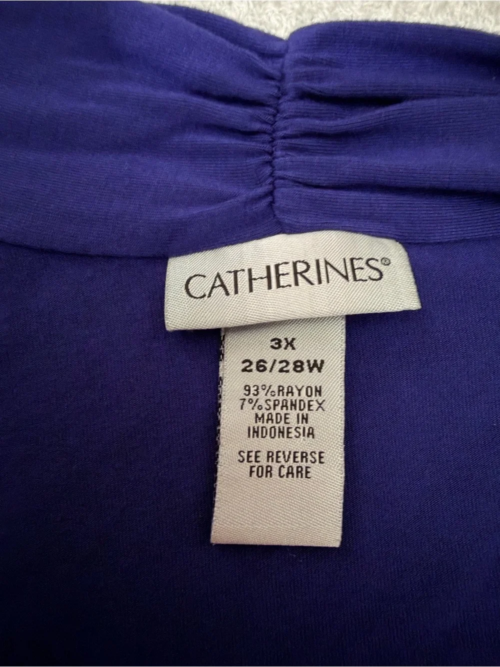 Catherines Cardigan & Tank Twin Set Open Front 3/4 Sleeve Waterfall Lace Trim